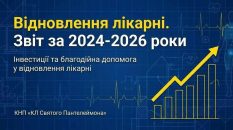 Від руїн до надсучасного закладу: Клінічна лікарня Святого Пантелеймона у Сумах залучила майже 54 мільйони гривень на відновлення та модернізацію Від руїн до надсучасного закладу: Клінічна лікарня Святого Пантелеймона у Сумах залучила майже 54 мільйони гривень на відновлення та модернізацію